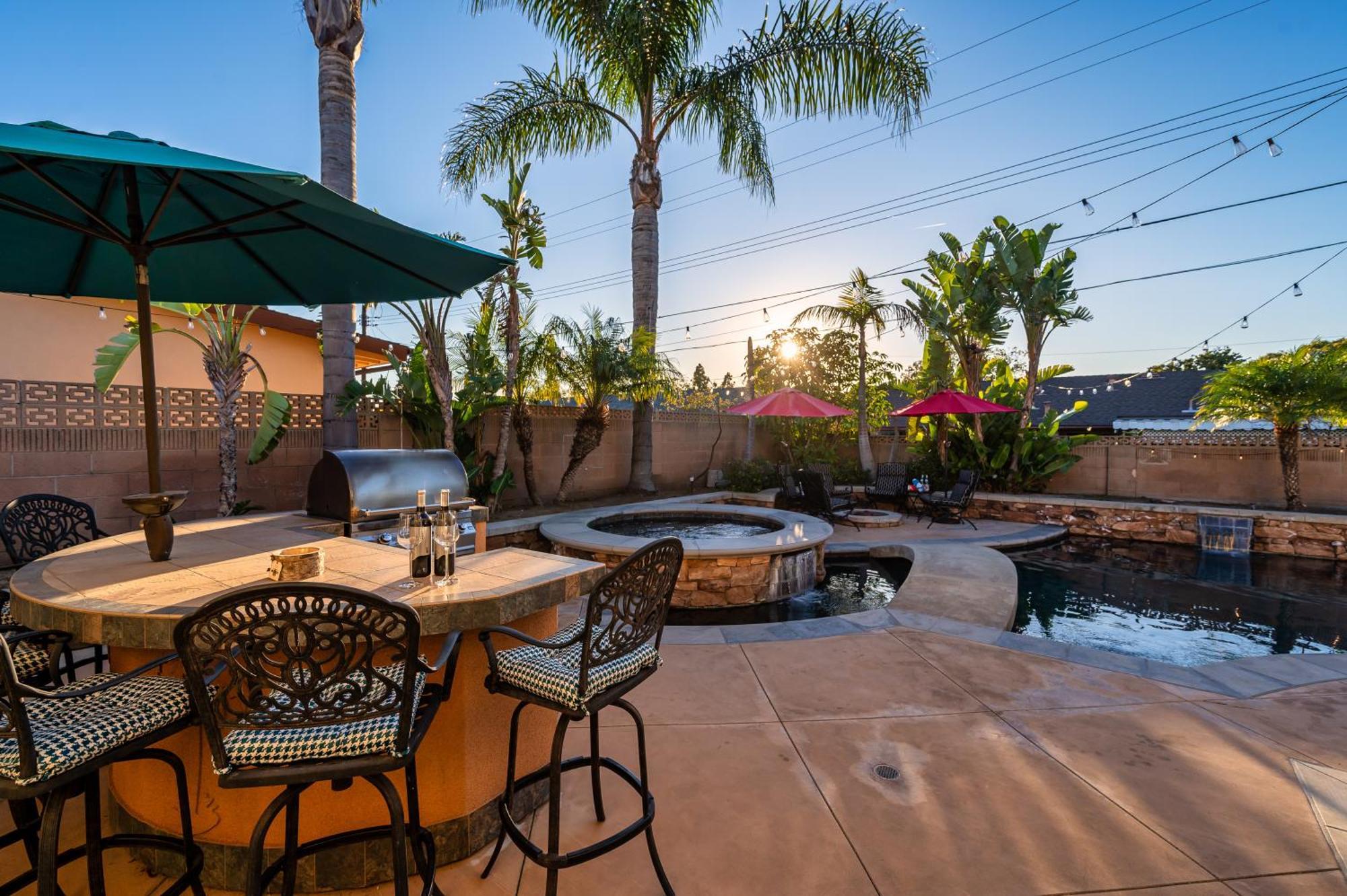 Amazing Modern Pool House Near Disneyland Anaheim Exterior photo