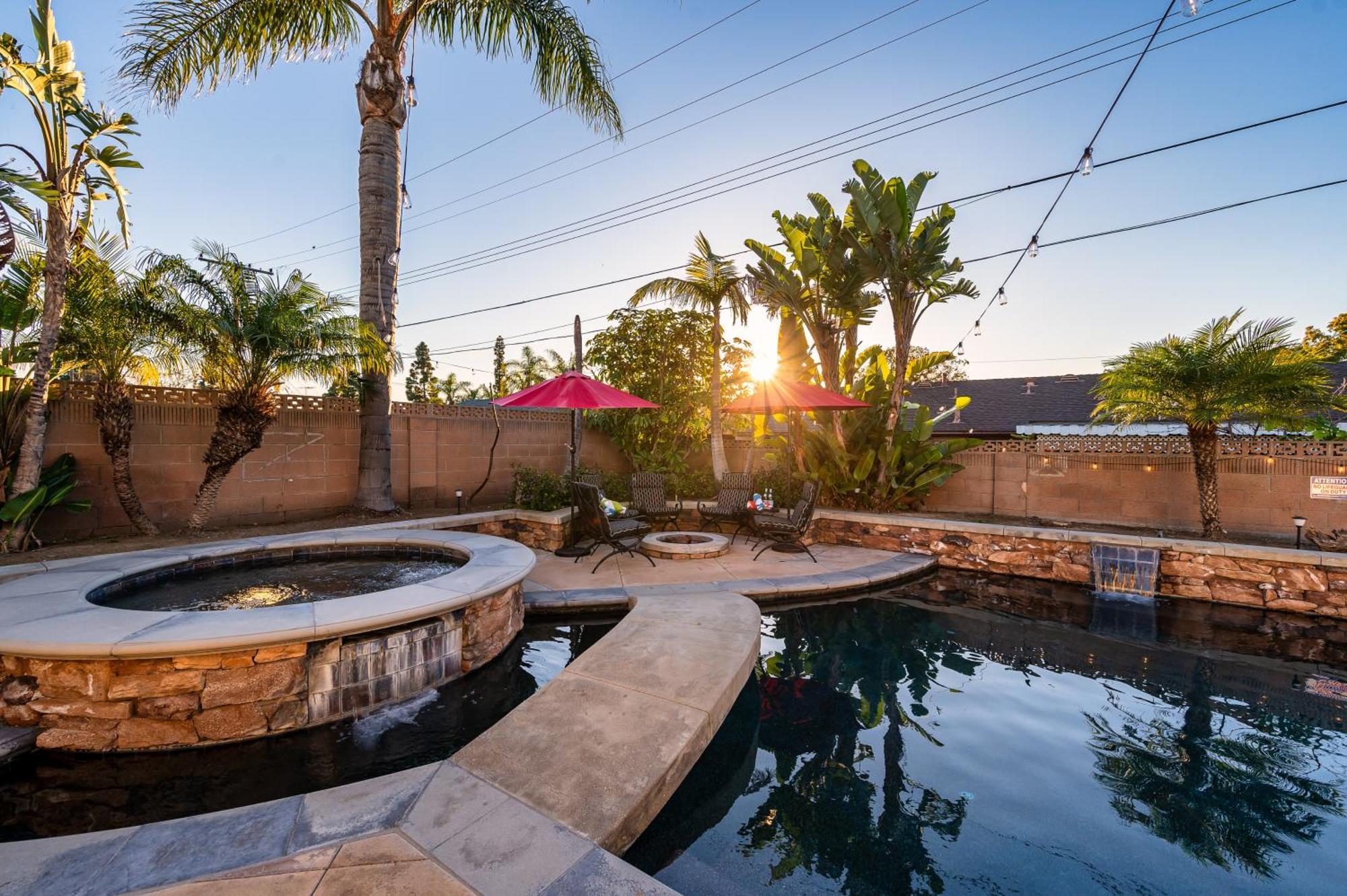 Amazing Modern Pool House Near Disneyland Anaheim Exterior photo