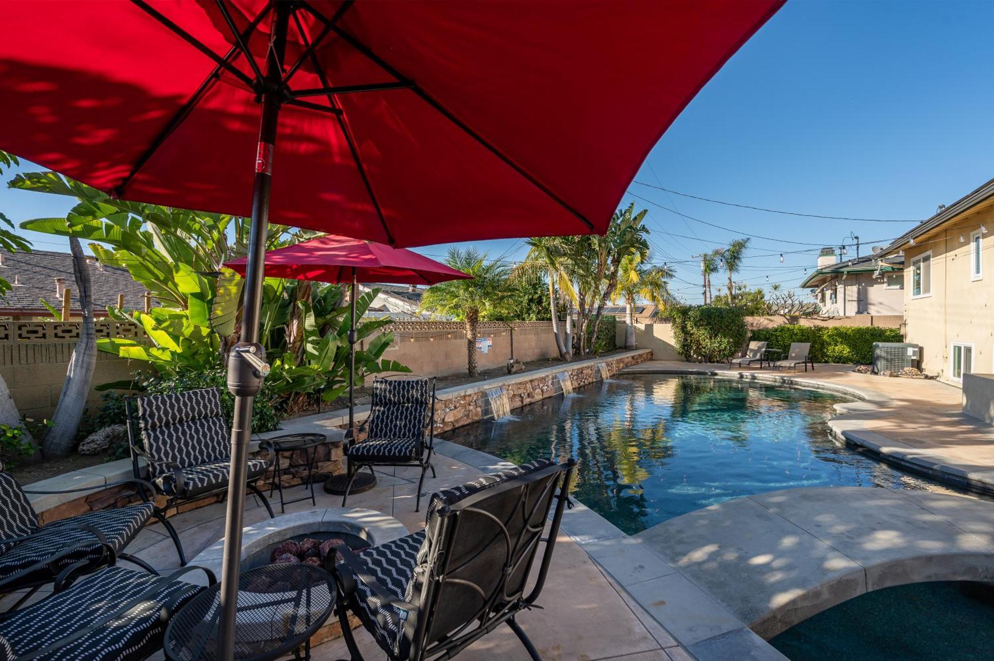 Amazing Modern Pool House Near Disneyland Anaheim Exterior photo