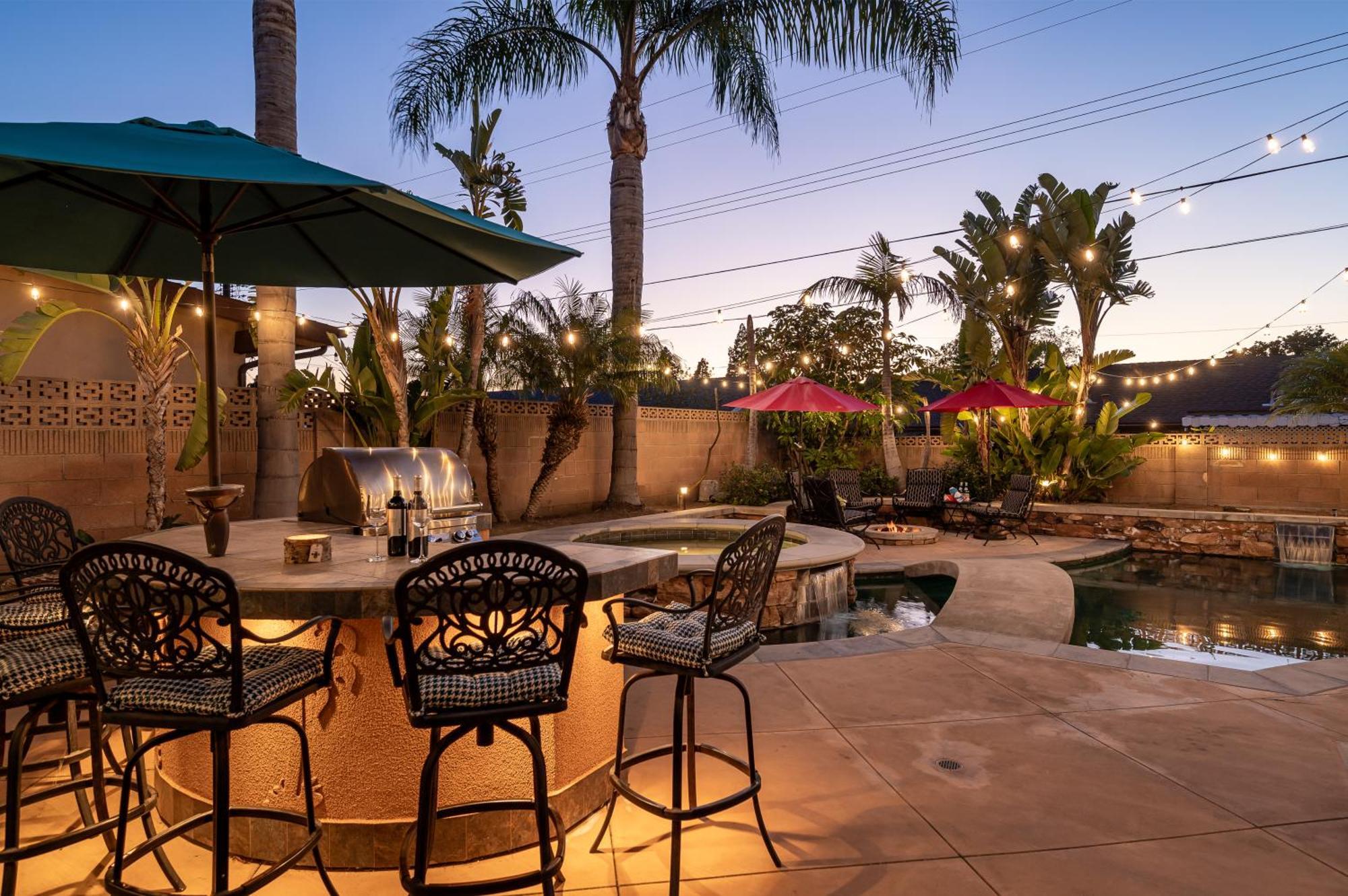 Amazing Modern Pool House Near Disneyland Anaheim Exterior photo
